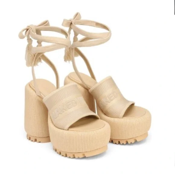 Naked Wolfe | Shoes | Naked Wolfe 5mm Beach Raffia Sandals